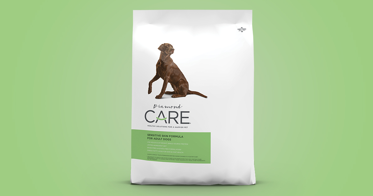 Diamond CARE Adult Dog Sensitive Skin Formula Diamond Pet Foods